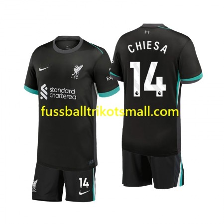 Fußballtrikots Liverpool Chiesa 14 Kinder 2024-2025 Kurzarm Auswärts-trikot kaufen